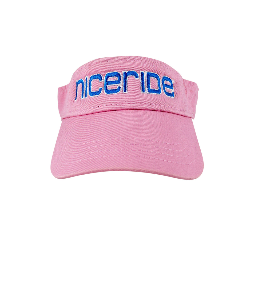 Pink visor with NICERIDE&