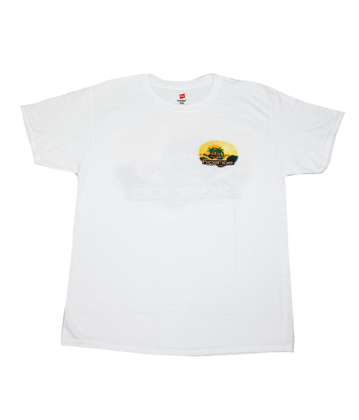Island - White Hanes Men&