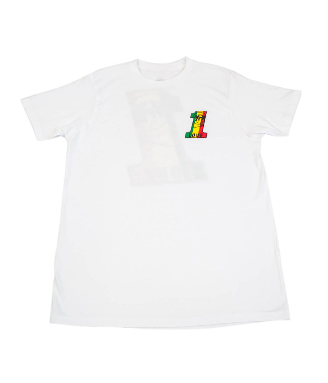 1 LOVE white Hanes men&