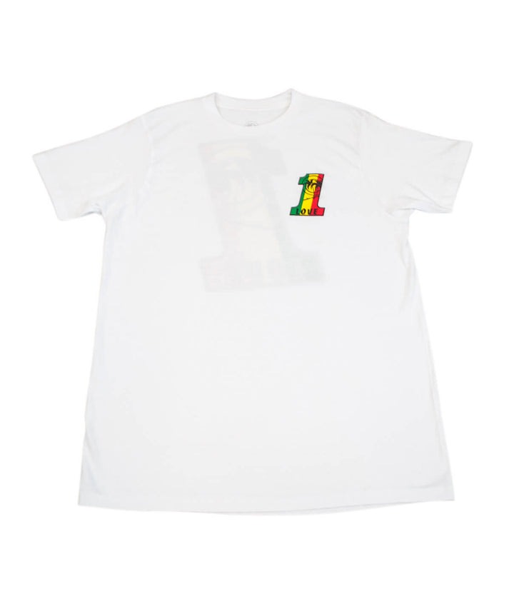 1 LOVE white Hanes men&