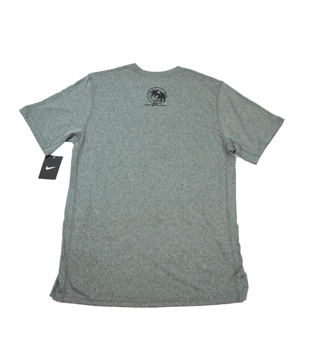 Back view of a NIKE Dri-Fit shirt featuring NICERIDE&