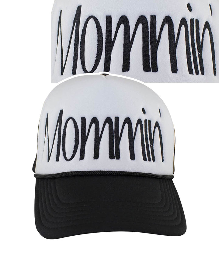 Foam trucker cap featuring &