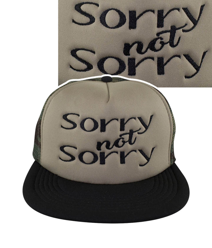Camo Foam Trucker Hat featuring &